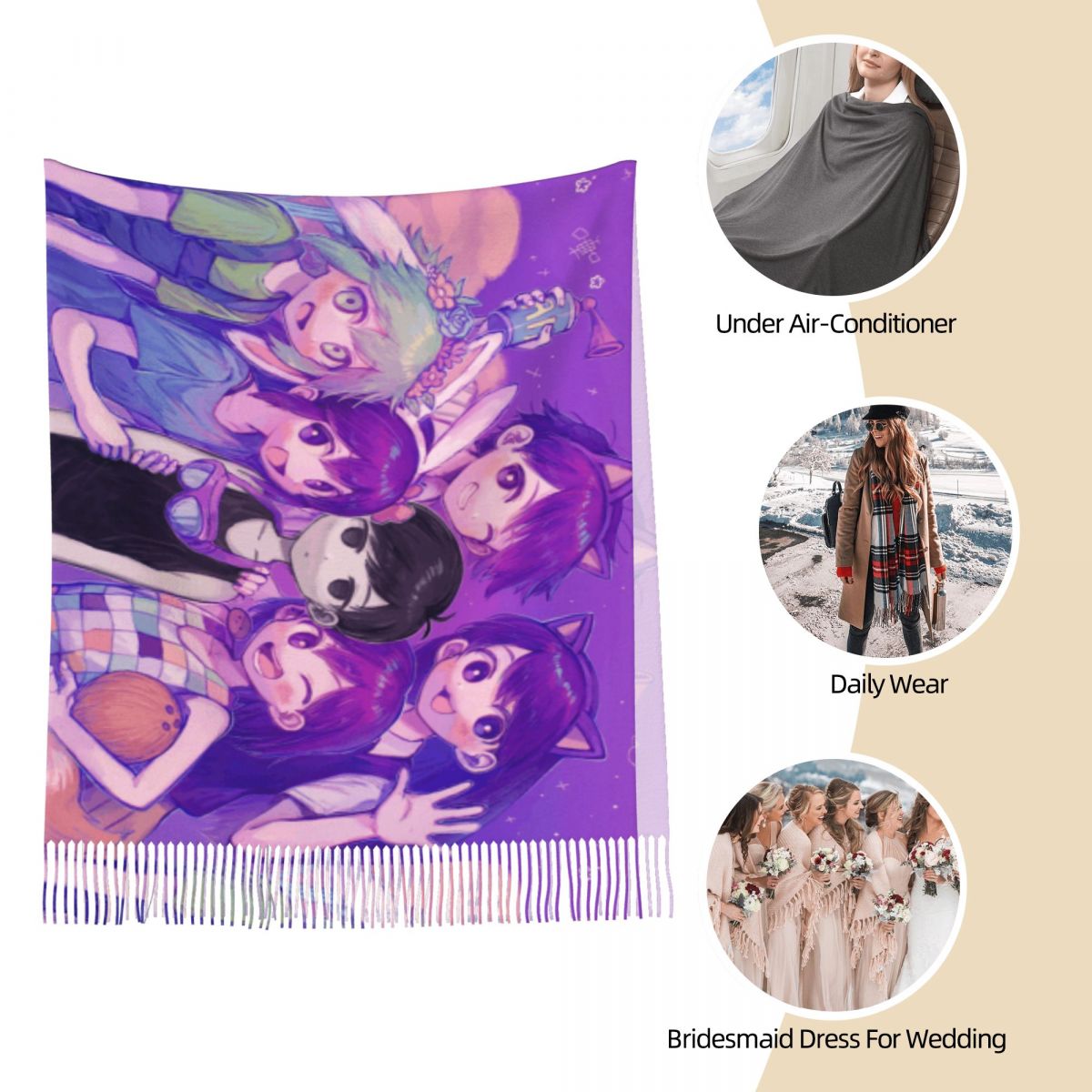 Szal Aubrey Basil Hero Kel Mar – Pashmina Wrap Large recenzja i cena