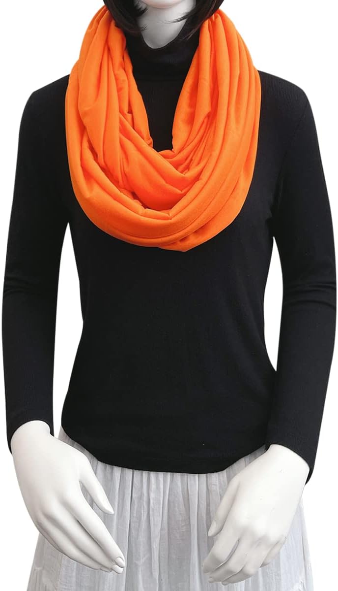 Miękki, lekki szalik nieskończ – Infinity Scarf Knit recenzja i cena