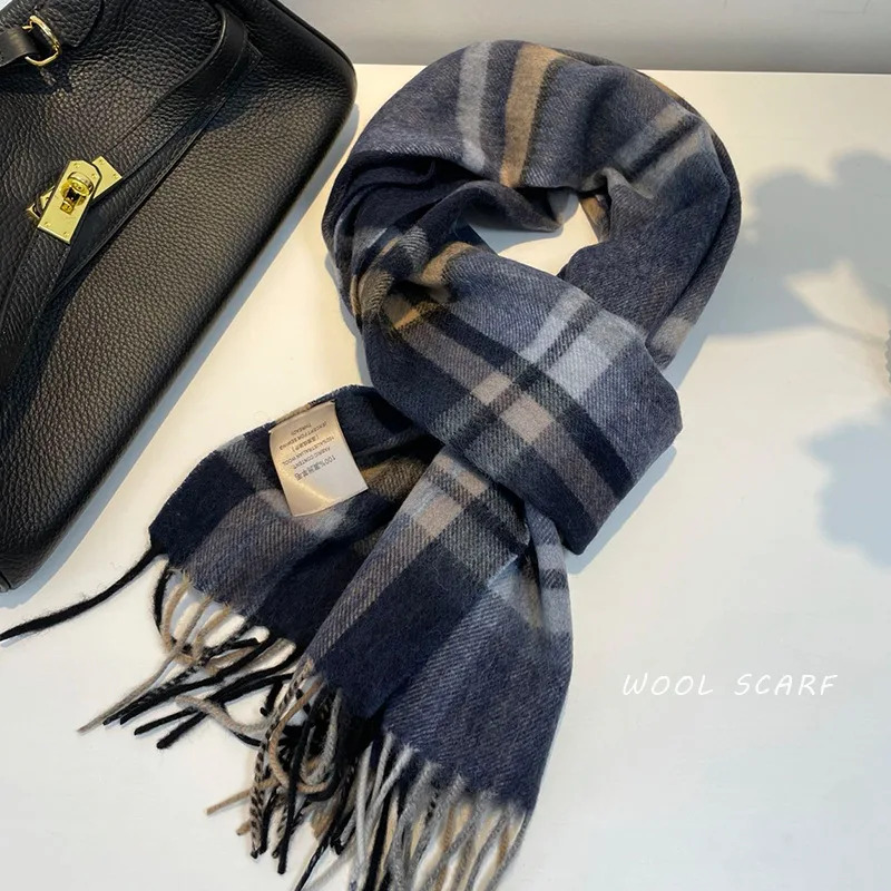 Wysokiej jakości szalik męski  – Muffler Men Wool recenzja i cena
