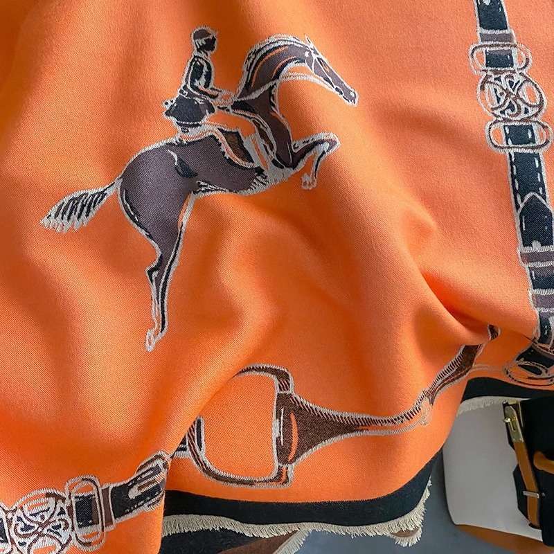 Szalik Retro Rider Horse Imita – Muffler Men Wool recenzja i cena