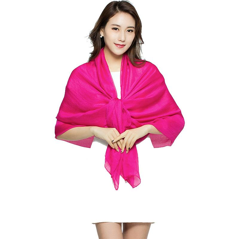 Długi szalik Letni szalik dams – Silk Neck Scarf recenzja i cena