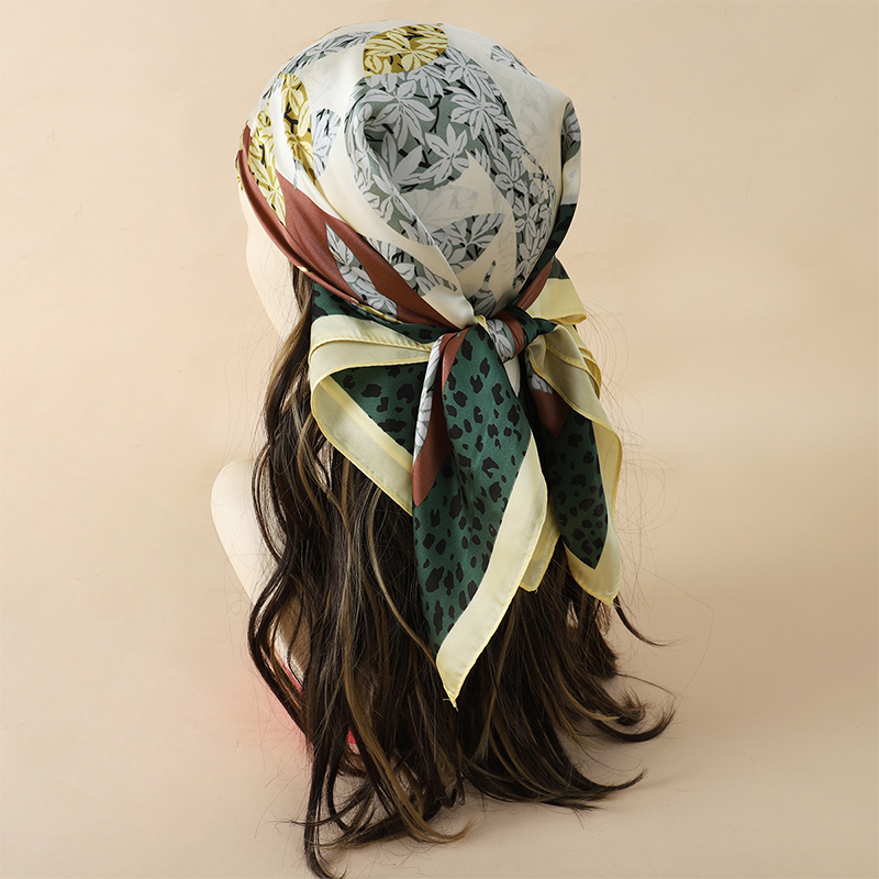 70x70cm szalik damski jedwabne – Face Scarf Mask recenzja i cena