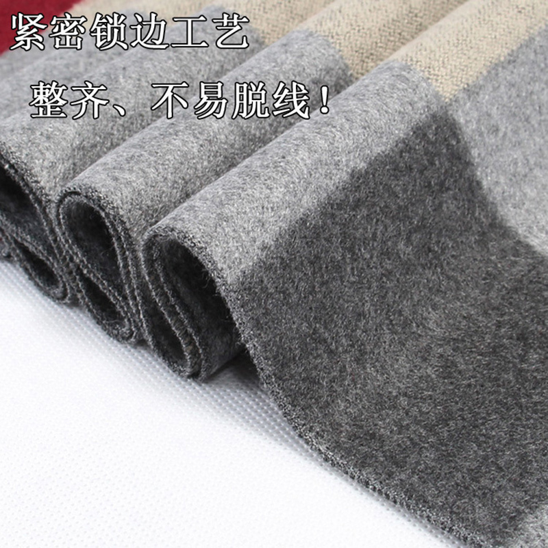 Męski Szalik Zimowy Imitacja K – Muffler Men Wool recenzja i cena