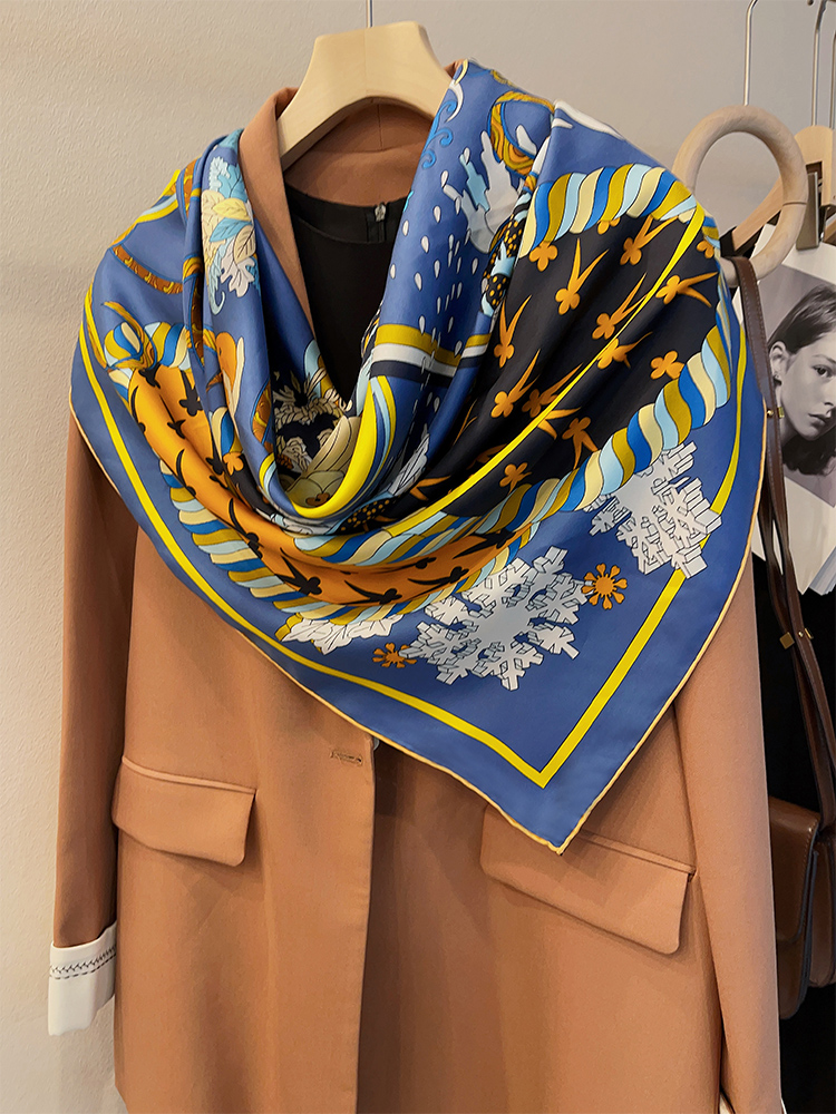 135CM 135CM jedwab duże chusty – Face Scarf Mask recenzja i cena